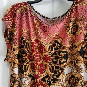 Aramodu Dress short sleeve multicolor